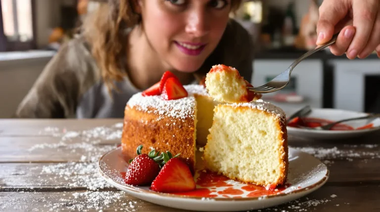 Cousin du gâteau au yaourt, ce gâteau à la faisselle de Laurent Mariotte est encore plus moelleux