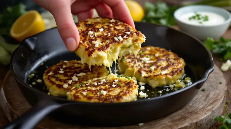 Galettes de poireaux à la feta : la recette simple et rapide que je refais tout ce printemps