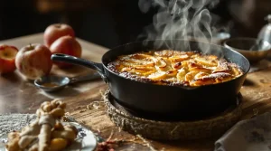 Gâteau aux pommes à la poêle : ma recette sans four, prête en quelques minutes