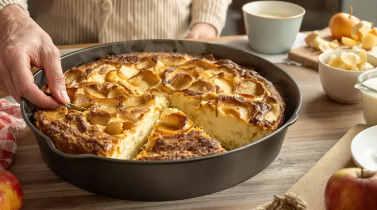 Gâteau pommes-yaourt ultra moelleux : la recette de ma grand-mère, un régal dès la première bouchée