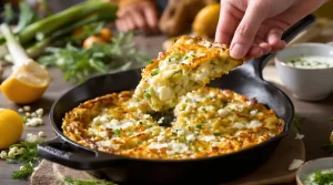 « Je ne cuisine plus les poireaux autrement » : mes galettes à la feta, réflexe du printemps