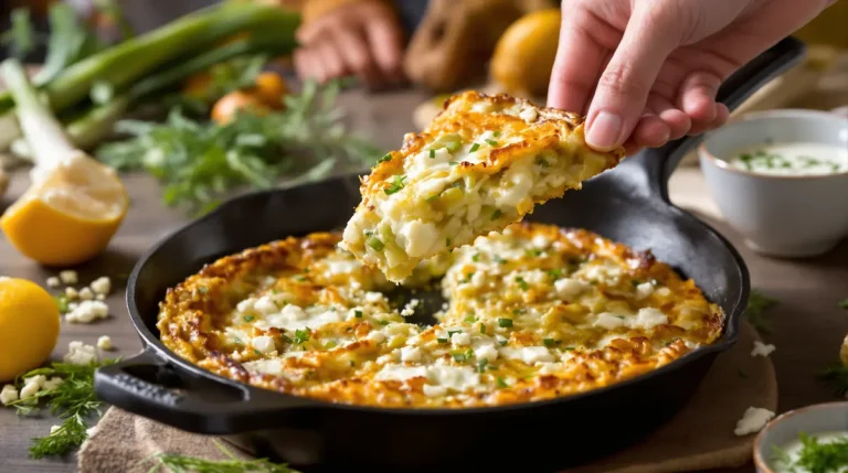 « Je ne cuisine plus les poireaux autrement » : mes galettes à la feta, réflexe du printemps