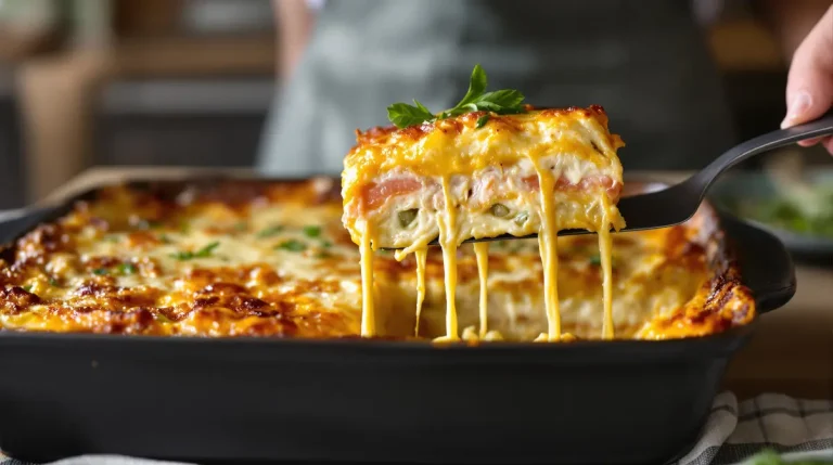 Je prépare ces lasagnes aux poireaux à l’avance : un plat complet, original et vraiment pratique