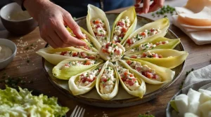 Petites barquettes d’endive au jambon : mon apéritif ultra express prêt en quelques minutes