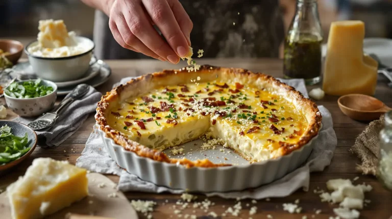 tarte aux poireaux à l'ancienne