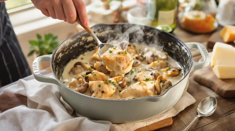 Recette pintade en cocotte champignons crème fraîche maison recette pintade en cocotte champignons crème fraîche