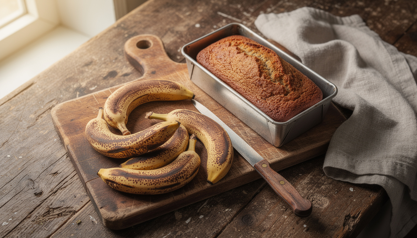 découvrez comment transformer une banane trop mûre en une délicieuse recette gourmande facile à réaliser.