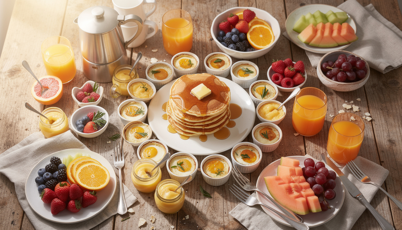 découvrez des idées simples et délicieuses pour réussir un brunch à la maison, parfait pour partager un moment convivial et gourmand avec vos proches.