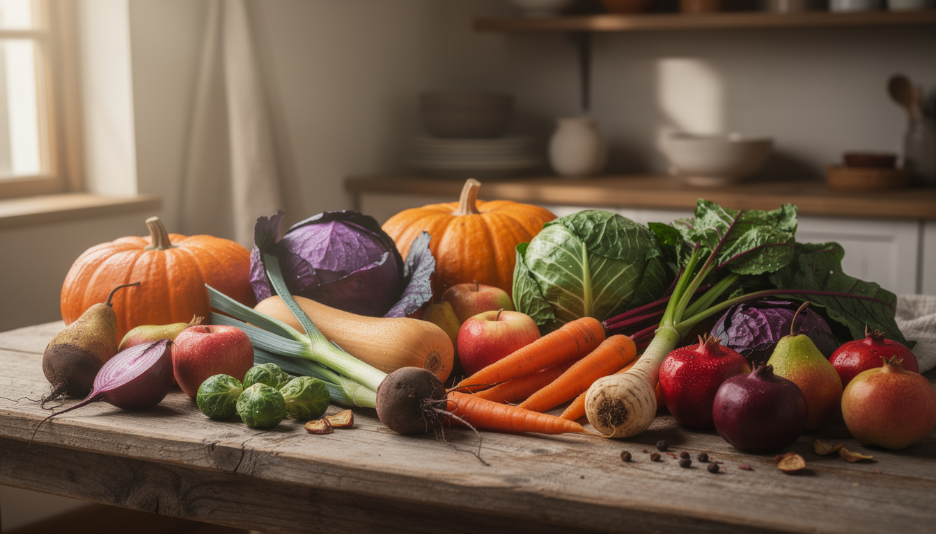 découvrez les bienfaits des fruits et légumes en hiver pour renforcer votre immunité, rester en forme et profiter d'une alimentation saine et équilibrée durant la saison froide.